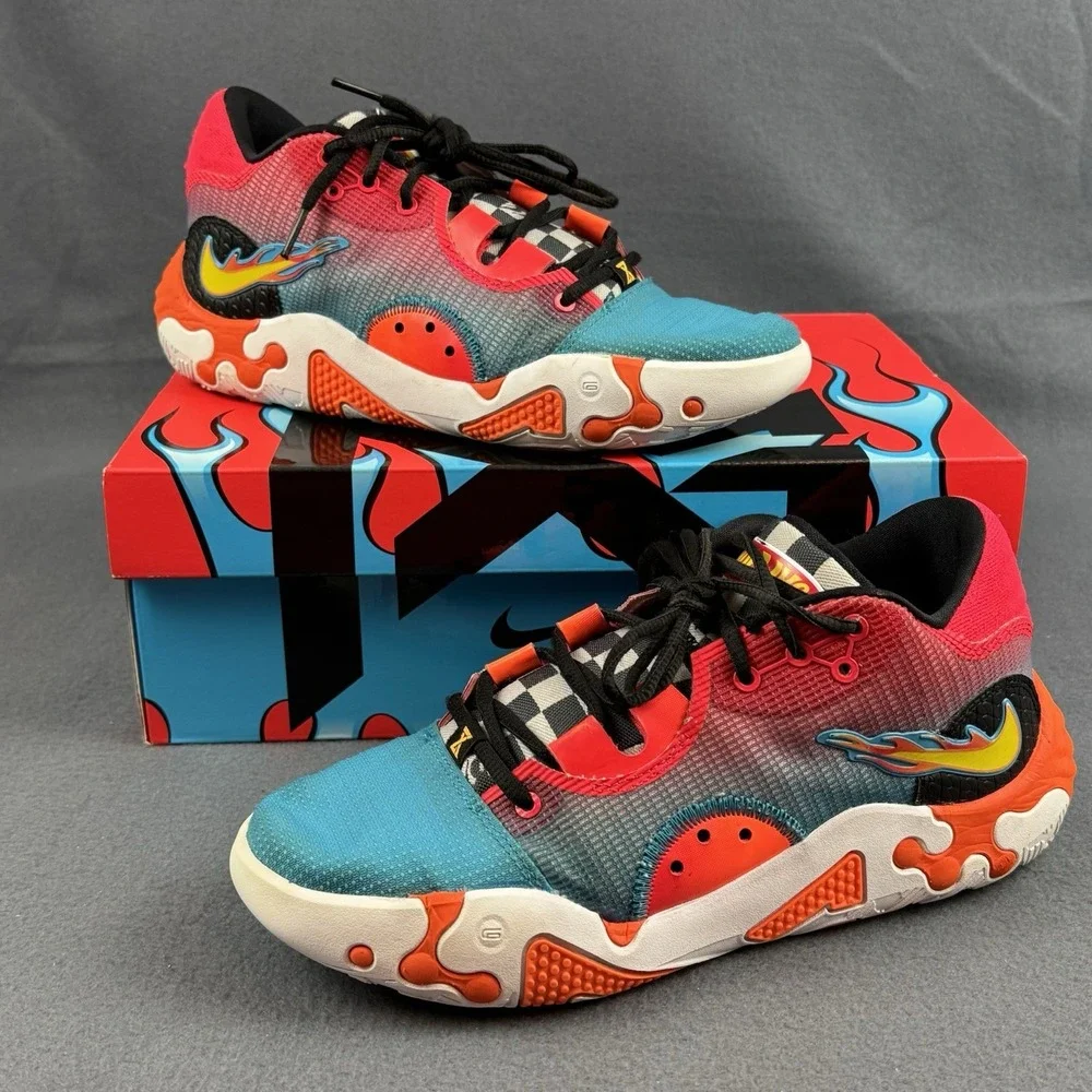 NIKE - PG 6 NRG Hot Wheels Mens Sneaker Shoe - SIZE 8 with BOX